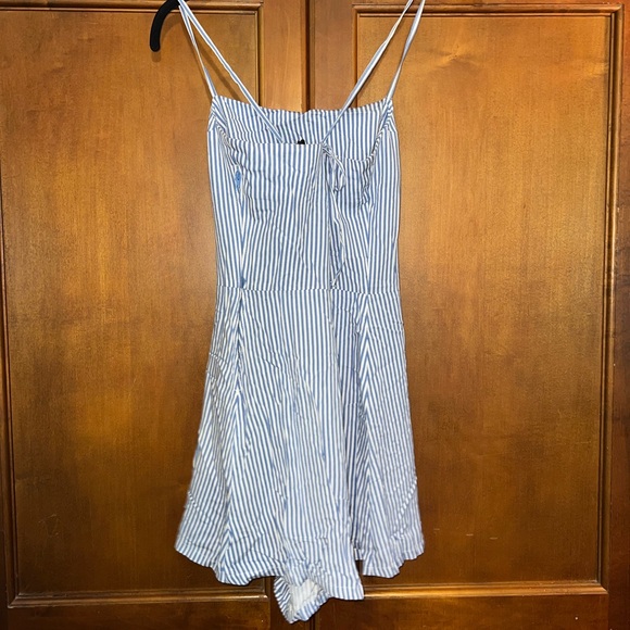 h&m divided stripe romper - Picture 2 of 3